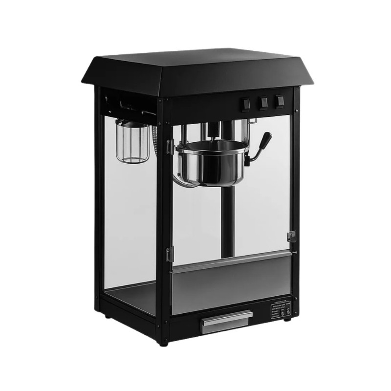 By Kitchen DPM-S Set Üstü Patlamış Mısır (Popcorn) Makinesi - Siyah