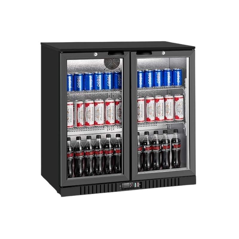 By Kitchen DBB-250 208 Lt Çift Kapılı Şişe Soğutucu