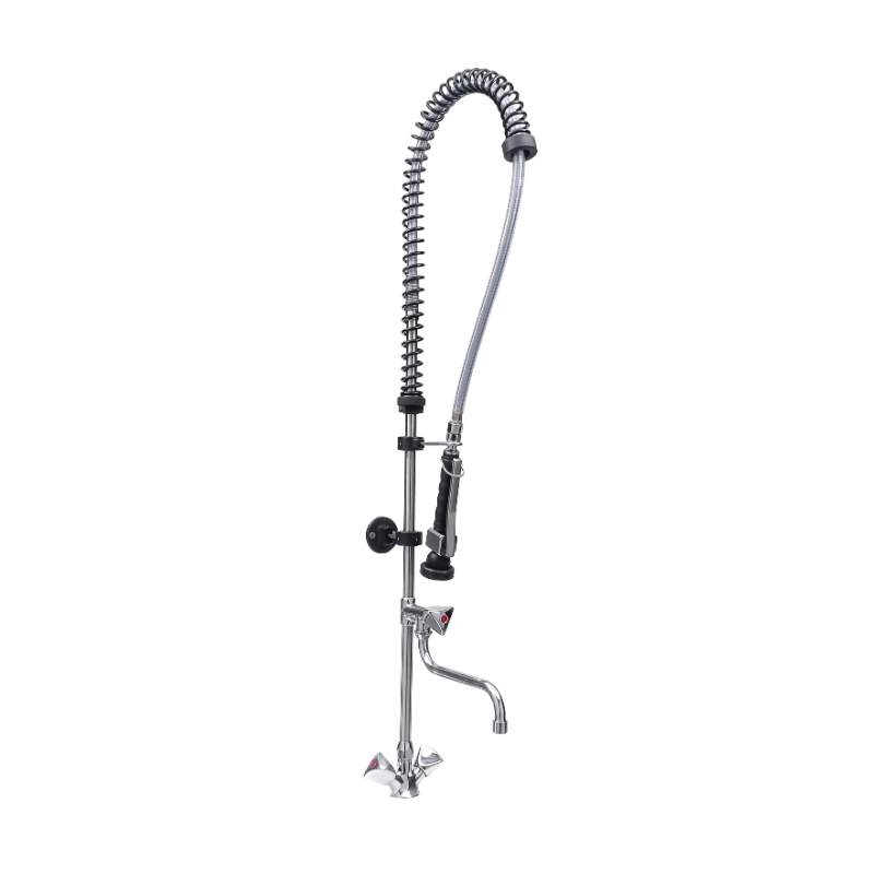 Cancan MT02 Tezgaha Monte Ara Musluklu Ön Yıkama Duşu Mutfak Bataryası