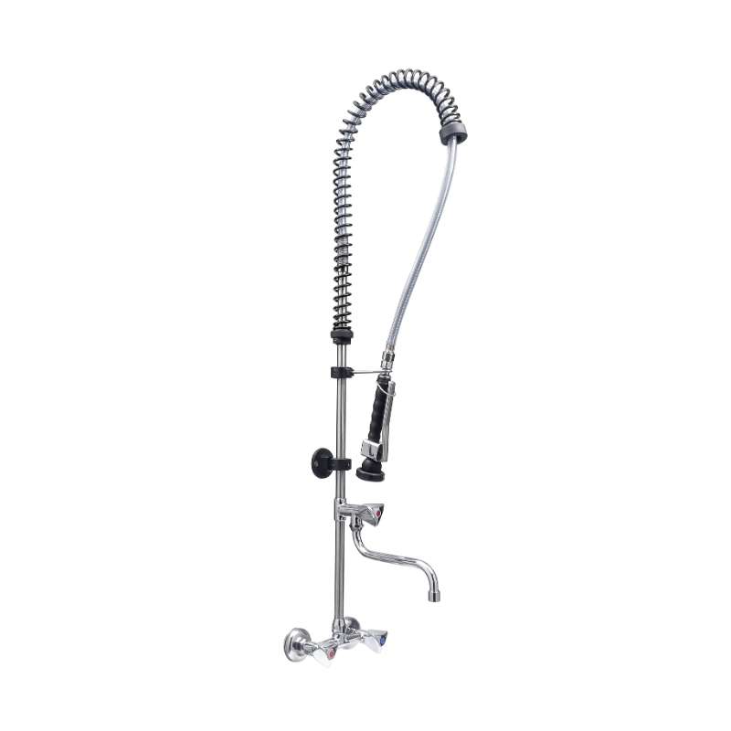 Cancan MT04 Duvara Monte Ara Musluklu Ön Yıkama Duşu Mutfak Bataryası