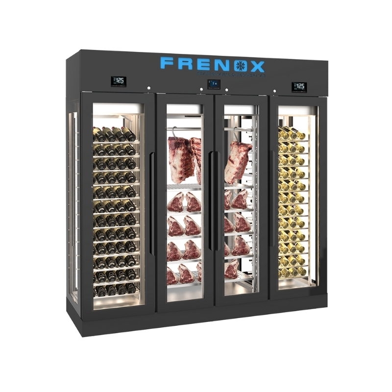 Frenox SPD11 Dört Kapılı Dry Age ve Şarap Dolabı