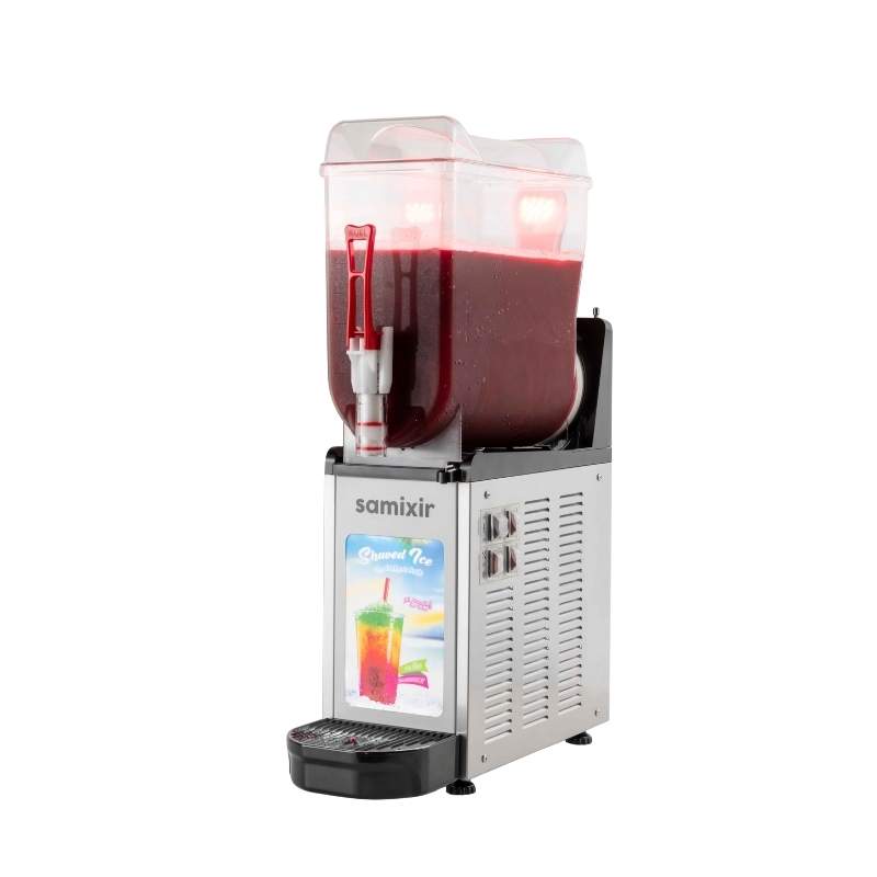 Samixir SLUSH12-IA Mono Allure Tekli 12 Lt. Ice Slush Buzlaş Makinesi - Inox