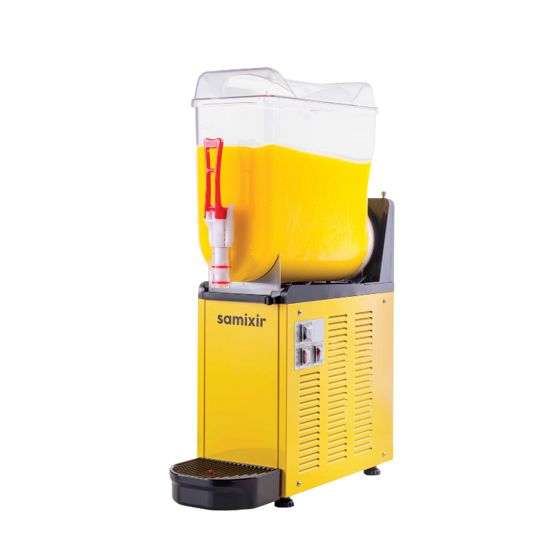 Samixir SLUSH12-Y Mono Tekli 12 Lt. Ice Slush Buzlaş Makinesi - Sarı