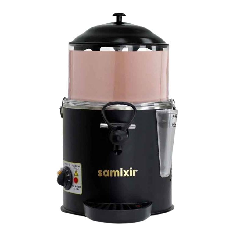 Samixir SC05-B Klasik Triple 5 Lt. Panamorik Karıştırıcılı Sıcak İçecek Dispenseri - Siyah