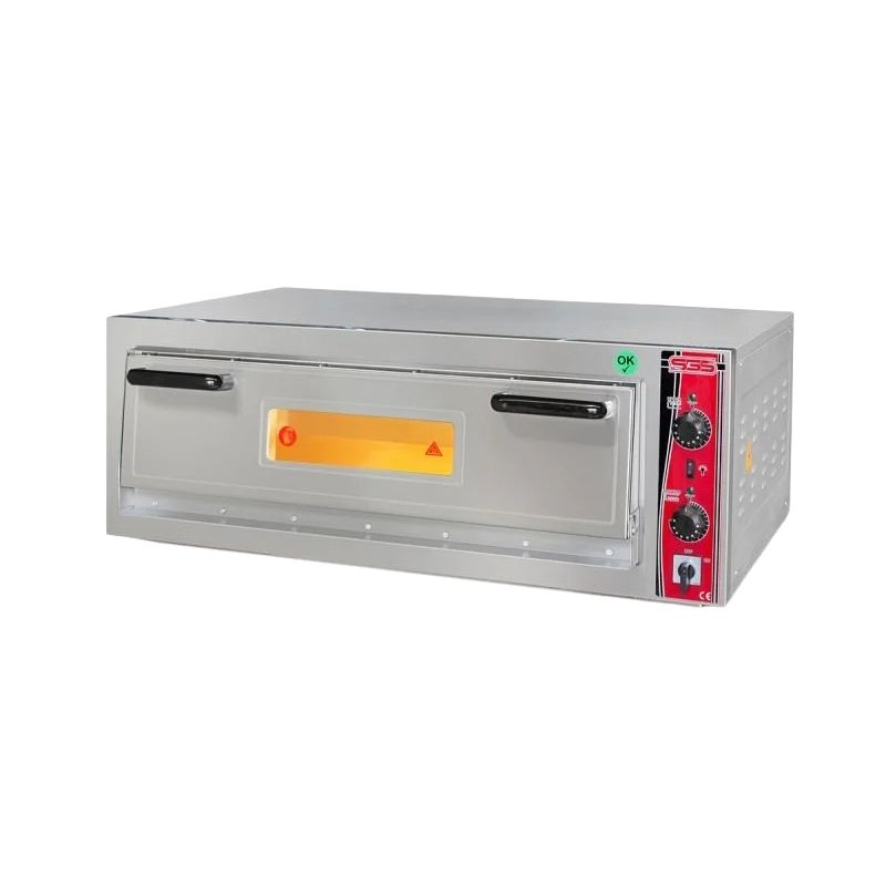 SGS PO9292-E Elektrikli Endüstriyel Tek Katlı Pizza Fırını 
