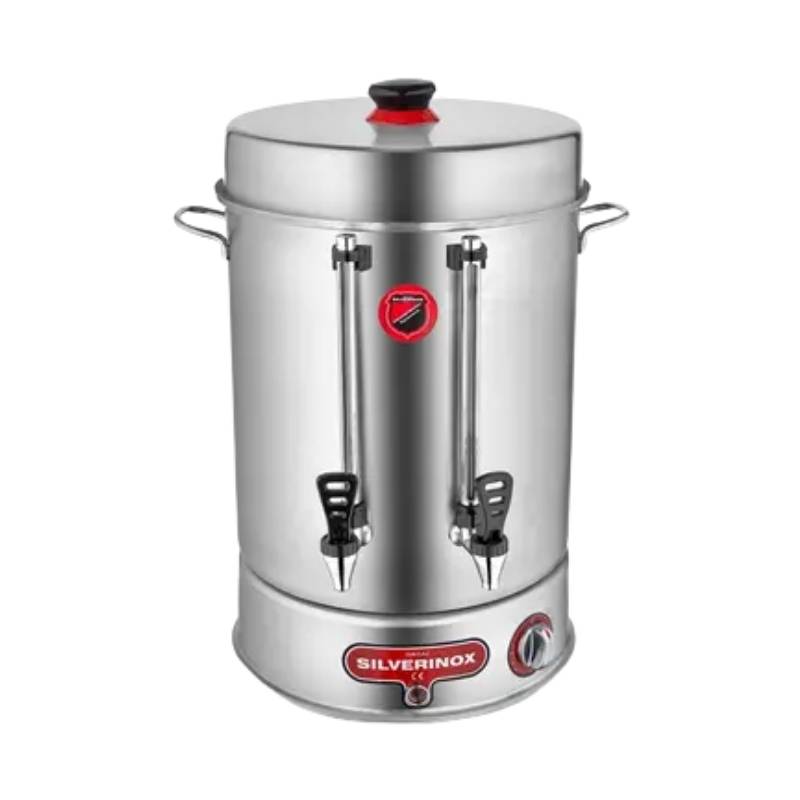 Işıkgaz 1908 304 Kalite  Metal Musluklu Çay Makinesi, 250-23 L