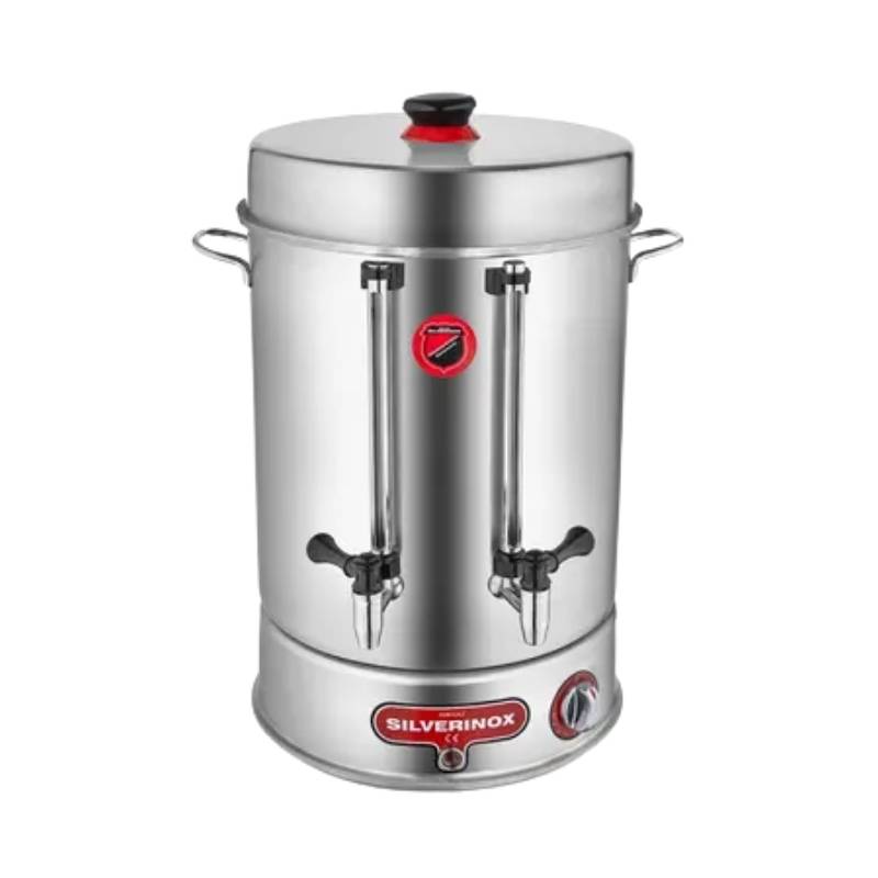 Işıkgaz 2013 304 Kalite Çevirmeli  Metal Musluklu Çay Makinesi, 160-15 L