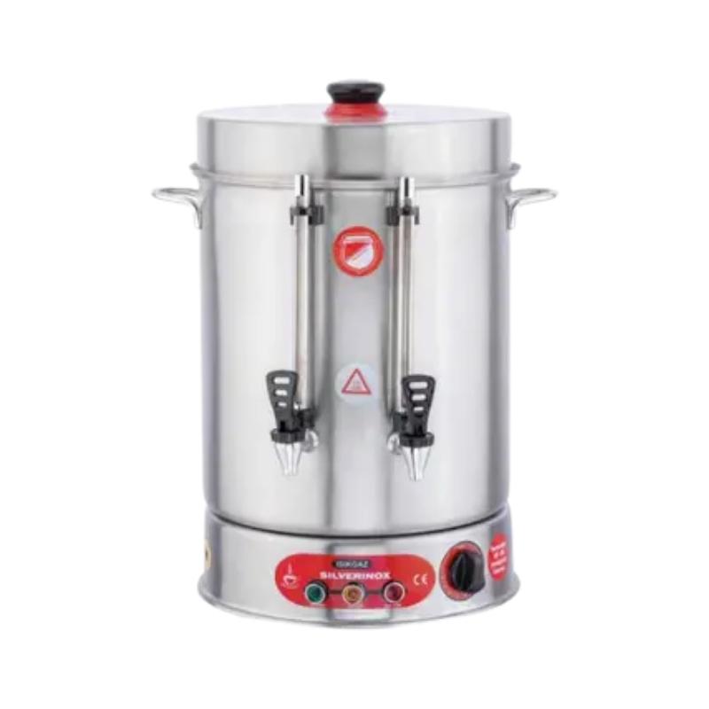 Işıkgaz Silverinox 2034 160 Bardak 15 Litre İkazlı Çay Otomatı