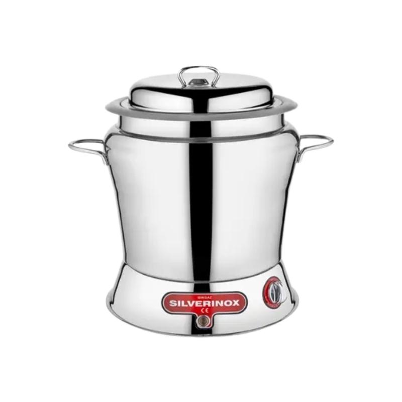 Işıkgaz Silverinox 2171 13  Litre Elektrikli Paslanmaz Çorba Kazanı