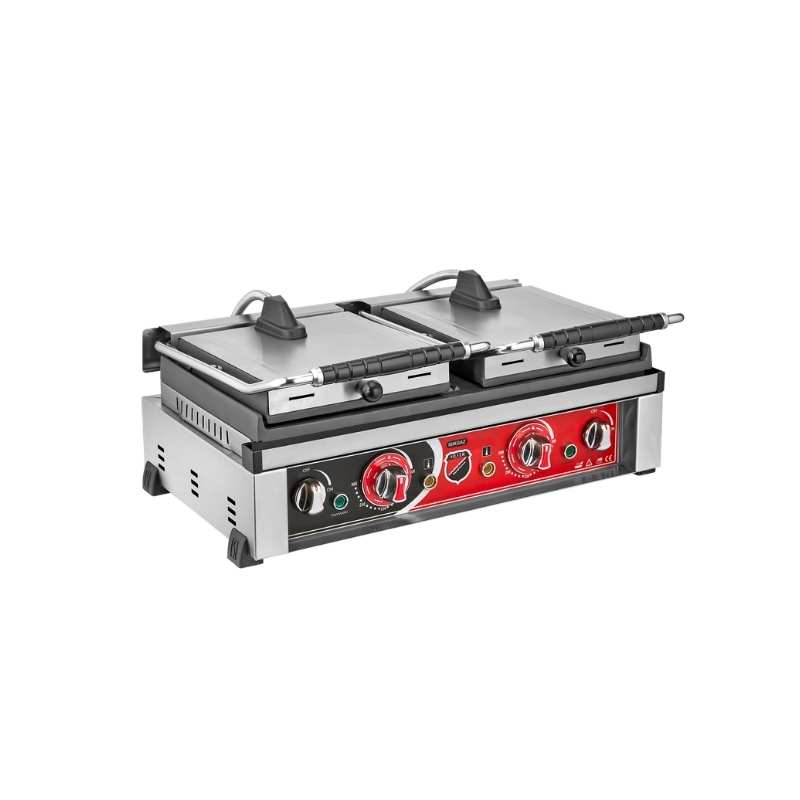 Işıkgaz Silverinox SS-20D 20 Dilim Style Seri Elektrikli Çift Kapaklı Tost Makinesi