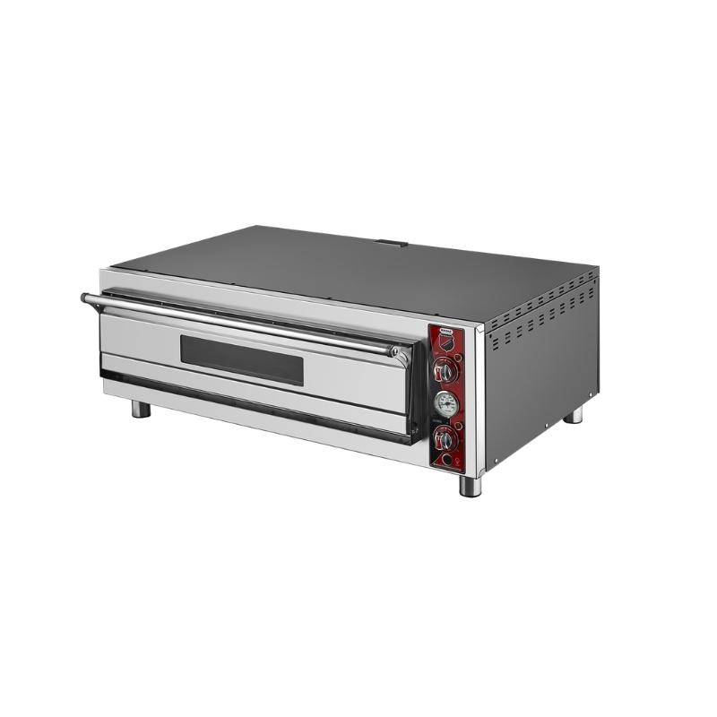 Işıkgaz Silverinox PF-92 6 Pizza Kapasiteli Tek Katlı Elektrikli Pizza Fırını