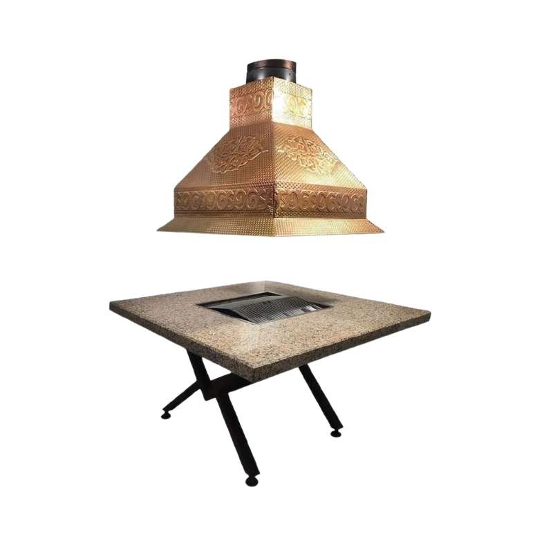 Anka GRN5 110x280 Cm Masa Tipi Bakır Pro Ocakbaşı