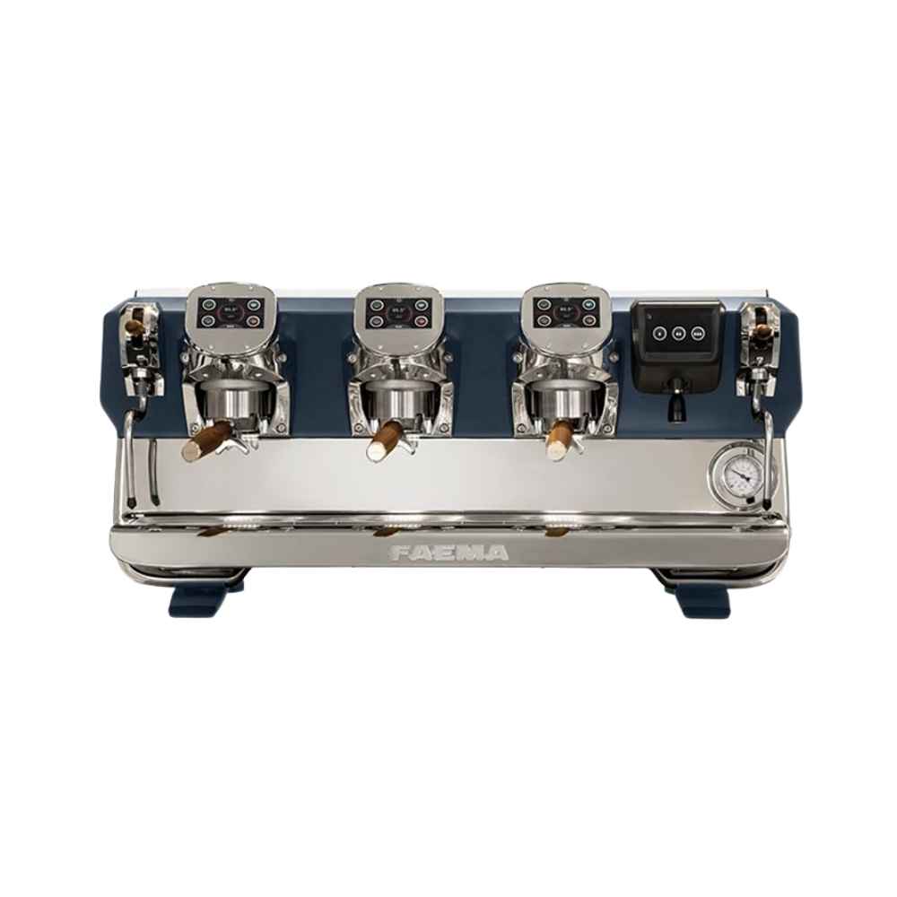 aema E71A3 Touch Blue Pearl Tam Otomatik Espresso Kahve Makinesi, 3 Gruplu