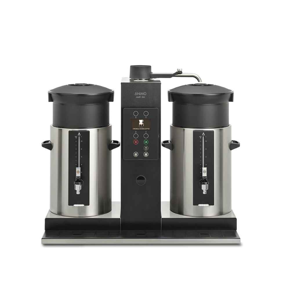 Animo 1005406 ComBi-Line CB 2x20 Silindirik Filtre Kahve Makinesi, 40 L