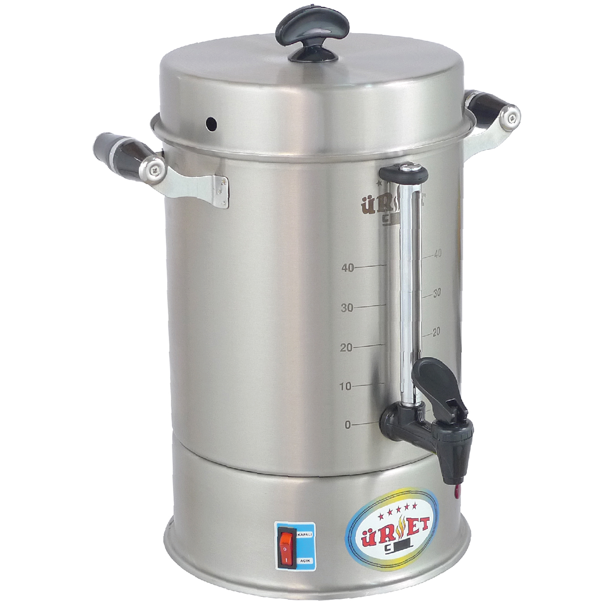 Üret FKM 120 12 Litre Filtre Kahve Makinesi – 55 Fincan Kapasiteli Profesyonel Kahve Makinesi