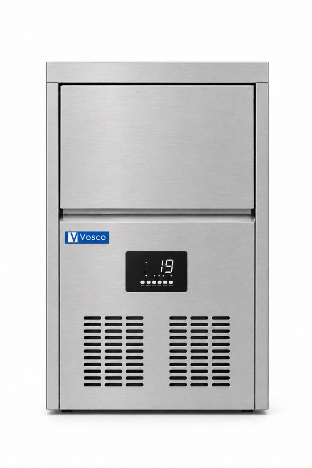 Vosco 25 Kg/Gün Küp Buz Makinesi - 10 Kg Hazneli Yerli Üretim Profesyonel Buz Makinesi