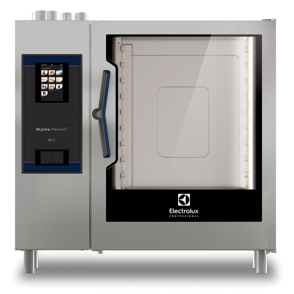 ELECTROLUX Professional SkyLine PremiumS Kombi Fırın, Gazlı, 10 GN 2/1, Çevreci Versiyon, 229763-ECOG102T3G0