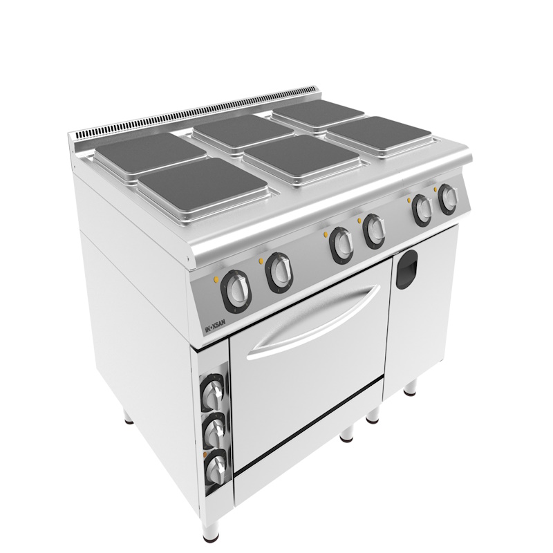 İNOKSAN PERFECT 900 Elektrikli Kuzine, Fırınlı, Dolaplı, 30 kW, INO-9KE33