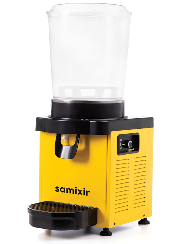 SAMİXİR Panamorik M10.AY Panamorik Karıştırıcılı Soğuk İçecek Dispenseri, 10 lt, Sarı