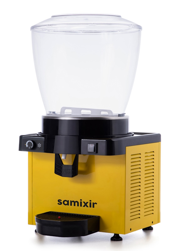 SAMİXİR Panamorik M22.AY Panamorik  Karıştırıcılı Soğuk İçecek Dispenseri, 22 lt, Sarı