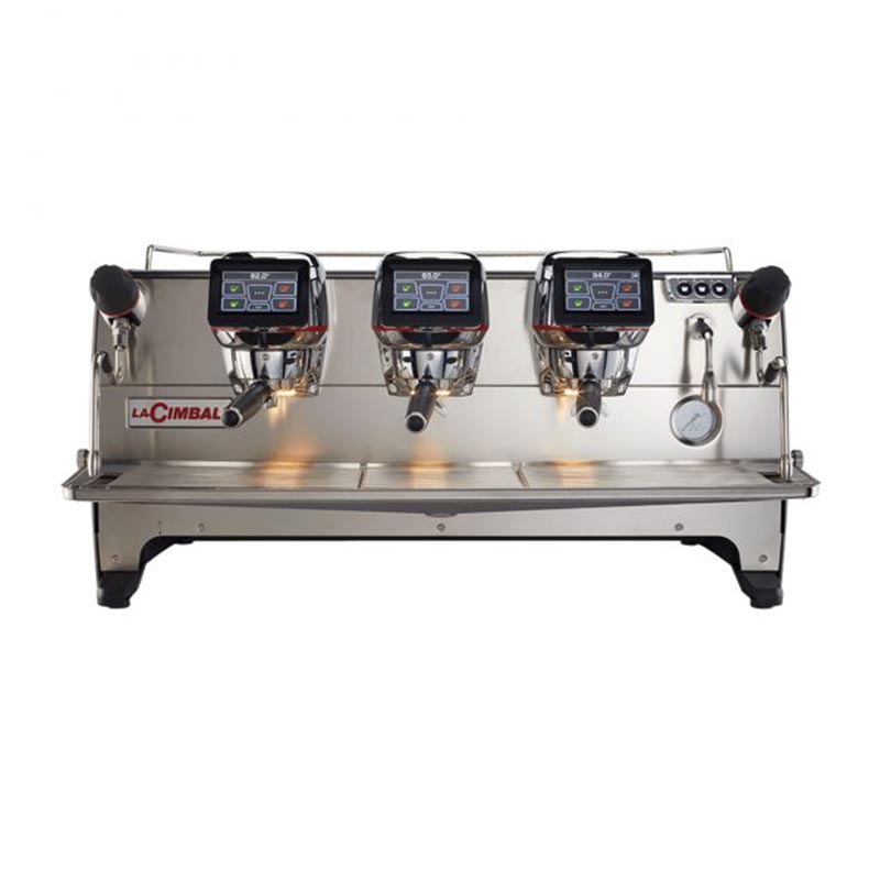 La Cimbali Otomatik Espresso Kahve Makinesi, 7 Lt, 3 Gruplu, Butonlu, M200 GT1 DT/3 BUTTON