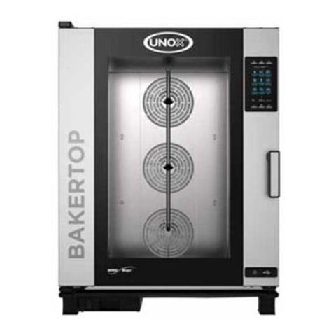UNOX Bakertop Plus Patiseri Kombi Fırın, Gazlı, 10 Tepsili 400x600 mm, XEBC-10EU-GPRM