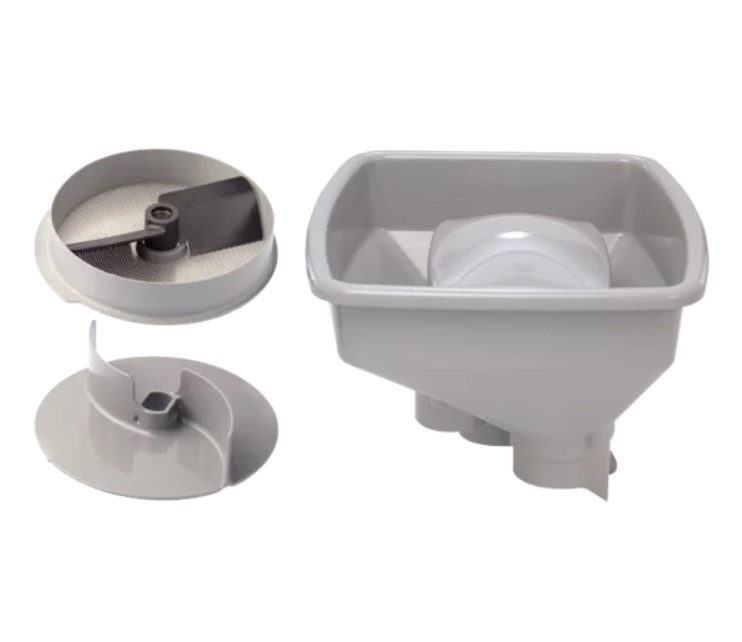 ROBOT COUPE R 502 Sebze Parçalama ve Doğrama Makinesi İçin Ø 3 mm Püre Aksesuarı, YDK09