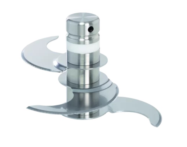 ROBOT COUPE R 15/20 Parçalayıcı Mikserler İçin 3 Kanatlı, İnce Dişli Paslanmaz Çelik Bıçak, YDK23