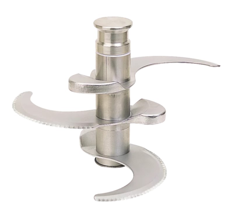 ROBOT COUPE R 60 Parçalayıcı İçin 3 Kanatlı, İnce Dişli Paslanmaz Çelik Bıçak, YDK34