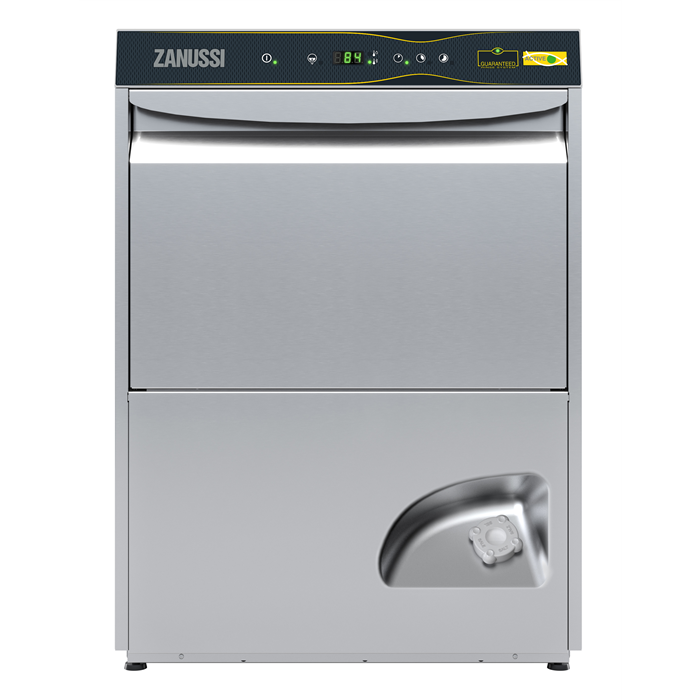 ZANUSSI 502731 Tezgah Altı Bulaşık Yıkama Makinesi, Çift Cidarlı, Durulama Sistemi, Drenaj Pompalı, Parlatıcı ve Deterjan Dispenserli, 720 tabak/saat