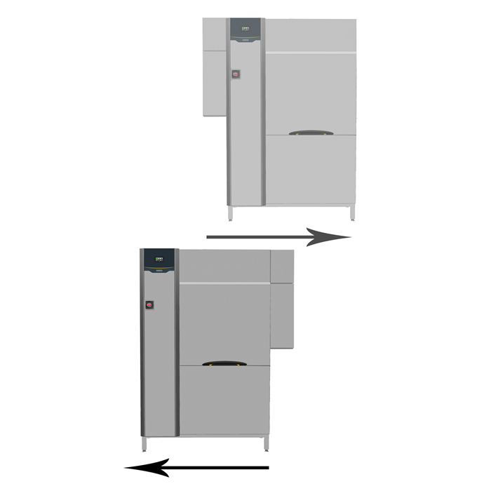 ZANUSSI 536035 Konveyörlü Bulaşık Yıkama Makinesi, Çift Durulamalı, 2700 tabak/saat