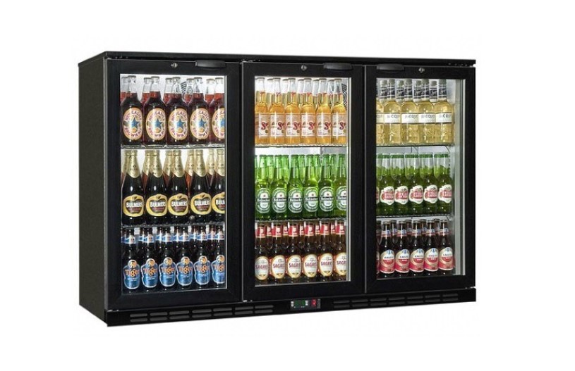 MAYAPAZ M-B 250 Bar Tipi Şişe Soğutucu, 2 Cam Kapılı, 210 Lt